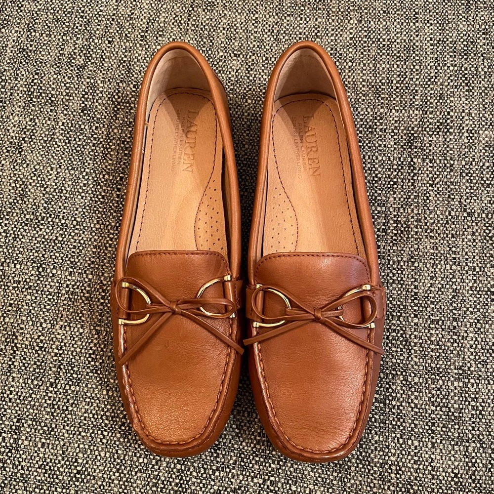 Lauren Ralph Lauren Brown Loafers